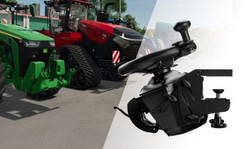 Thrustmaster T128 SimTask Farming Pack Czarny Kierownica + pedały + dźwignia zmiany biegów PC, PlayStation 4, PlayStation 5