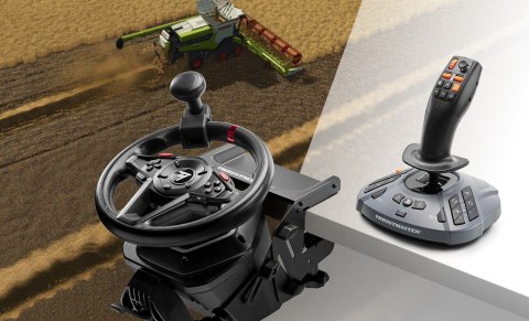 Thrustmaster T128 SimTask Farming Pack Czarny Kierownica + pedały + dźwignia zmiany biegów PC, PlayStation 4, PlayStation 5