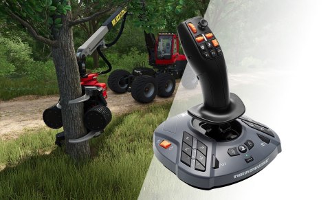 Thrustmaster T128 SimTask Farming Pack Czarny Kierownica + pedały + dźwignia zmiany biegów PC, PlayStation 4, PlayStation 5