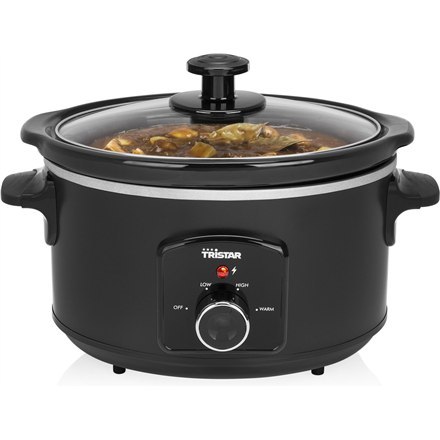 Tristar Tristar | VS-3915 | Slowcooker | 180 W | 3,5 L | Liczba programów 3 | Czarny