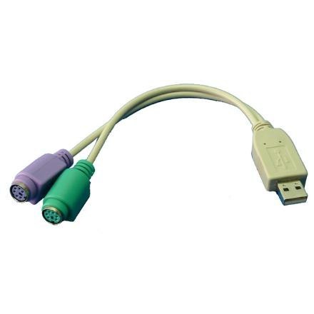 Logilink Logilink 4-pinowy USB typu A | męski | 6-pinowy mini-DIN (styl PS/2) | żeński