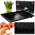 Kuchenka indukcyjna nastawna dwupalnikowa 2000W + 2000W BLOW