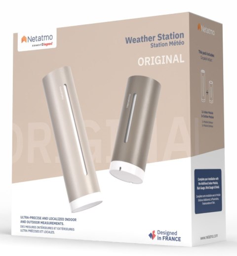 Stacja pogodowa Original Netatmo NWS-S Sand