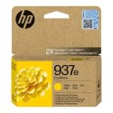 HP Oryginalny żółty tusz 937e EvoMore