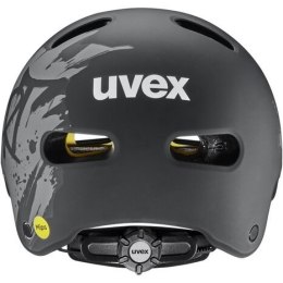 Kask rowerowy dziecięcy UVEX Kid 4 Style MIPS, dirt black matt