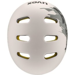Kask rowerowy dziecięcy UVEX Kid 4 Style MIPS, dirt warm grey
