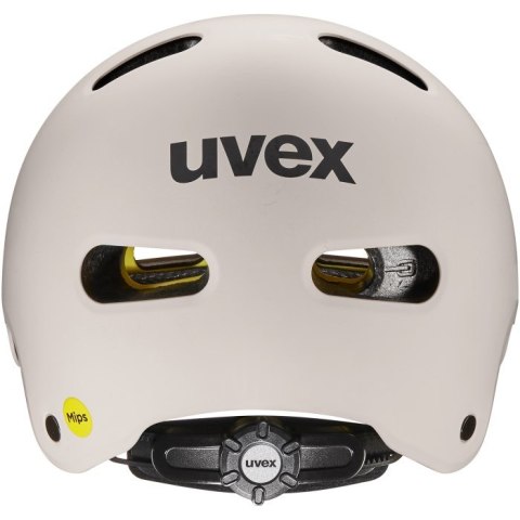 Kask rowerowy dziecięcy UVEX Kid 4 Style MIPS Warm Grey Matt 55-58 cm