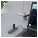 SAVIO AK-57 3-PORTOWY HUB USB-C Z ADAPTEREM RJ-45