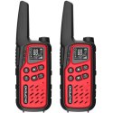 Krótkofalówka Baofeng BF-T25E czerwona, 2 sztuki