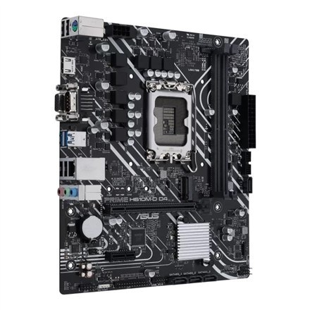 Asus Asus | PRIME H610M-D D4 | Rodzina procesorów Intel | Gniazdo procesora LGA1700 | DDR4 DIMM | Gniazda pamięci 2 | Obsługiwane int