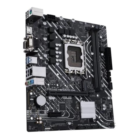 Asus Asus | PRIME H610M-D D4 | Rodzina procesorów Intel | Gniazdo procesora LGA1700 | DDR4 DIMM | Gniazda pamięci 2 | Obsługiwane int