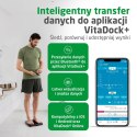 Holistyczna 8-punktowa waga analityczna Medisana BS 850 do 180 kg |VitaDock | pomiar całego ciała | antracytowy