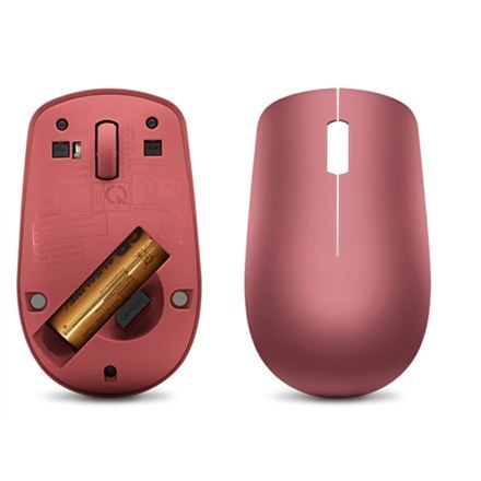 Lenovo Lenovo | Mysz bezprzewodowa | Mysz bezprzewodowa | 530 | Bezprzewodowa | 2,4 GHz przez Nano USB | Wiśniowa czerwień | rok(i)