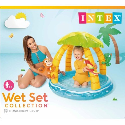 Basen dmuchany dla dzieci - brodzik INTEX 58417NP