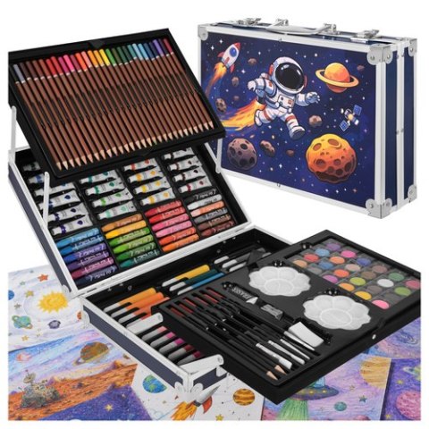 Zestaw do malowania w walizce - astronauta Maaleo