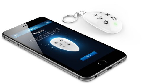 Pilot zdalnego sterowania FIBARO KeyFob, biały (FGKF-601 ZW5)