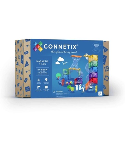 Klocki konstrukcyjne magnetyczne TOY CONSTR BALL RUN CT-R-00066-BR 66PCS