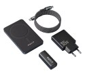 Zestaw do ładowania Havit: Power Bank PB5216 5000 mAh, magnetyczny kabel USB-C do USB-C i ultra cienka ładowarka UC128 o mocy 30