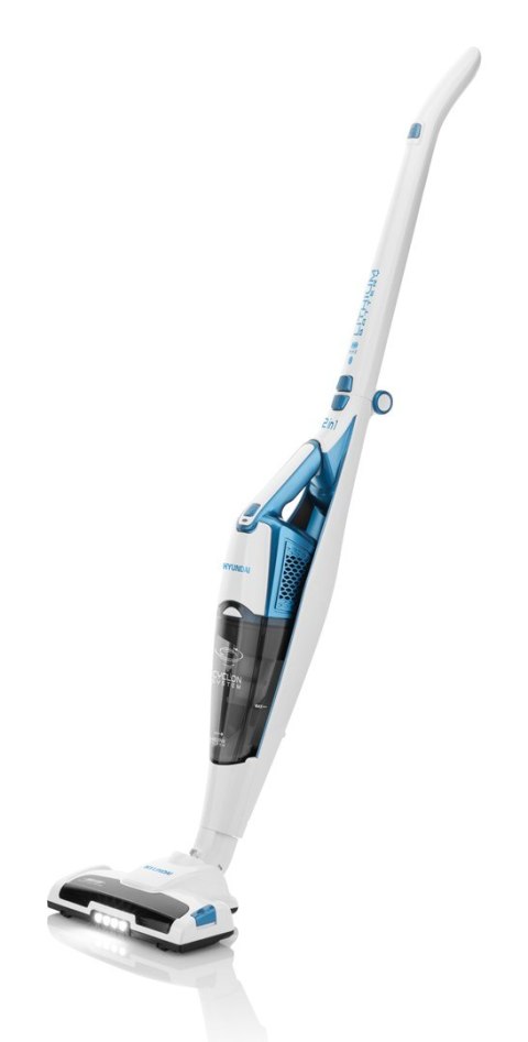 Hyundai VC 914 Odkurzacz stojący 2 w 1 Bateria Suchy HEPA Bez worka 0,5 l Biały, Niebieski
