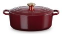 Le Creuset 21178299494441 garnek 4,7 l Owalny Czerwony
