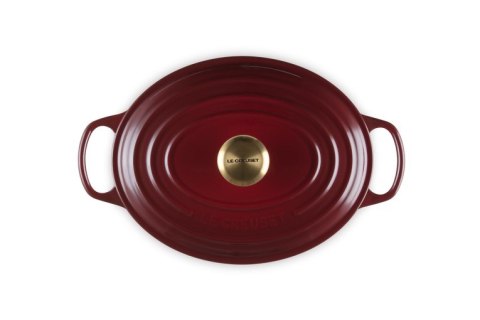 Le Creuset 21178299494441 garnek 4,7 l Owalny Czerwony