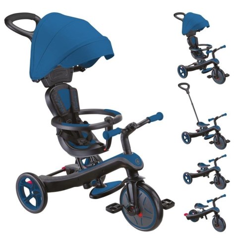 Globber Explorer Trike 4in1 rower trójkołowy Dzieci Napęd na przednie koło Wyprostowany