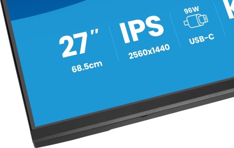 Iiyama ProLite XB2797QSNPH-B1 27IN IPS LCD 4MS 2560X1440 350CD/M2 HDMI/DP/USB 2 monitor komputerowy 68,6 cm (27") 2560 x 1440 px