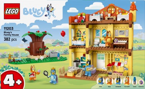 Klocki bluey 11203 dom rodzinny blue