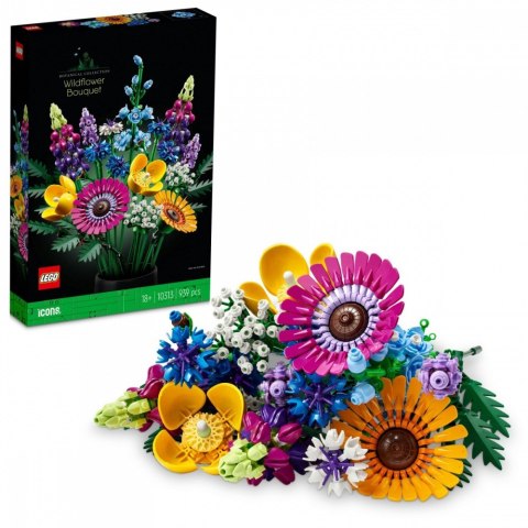 Klocki botanicals 10313 bukiet z polnych kwiatów