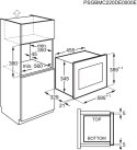 Kuchenka mikrofalowa Electrolux LMS2203EMK (700W; 20l; kolor czarno-srebrny)