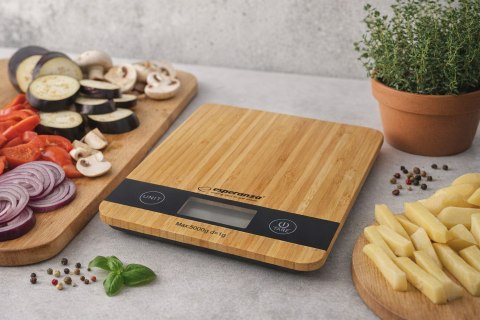 Waga kuchenna Esperanza Bamboo EKS005 (kolor beżowy)