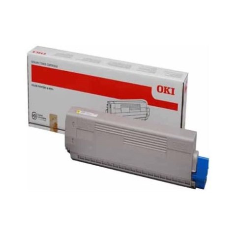 OKI 44844613 kaseta z tonerem 1 szt. Oryginalny Żółty
