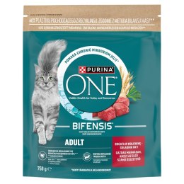 Purina ONE Ad Bogata w Wołowinę i Pełne Ziarna 750g