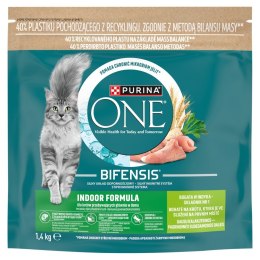 Purina ONE INDOOR Bogata w Indyka+Pełne Ziarna 750g