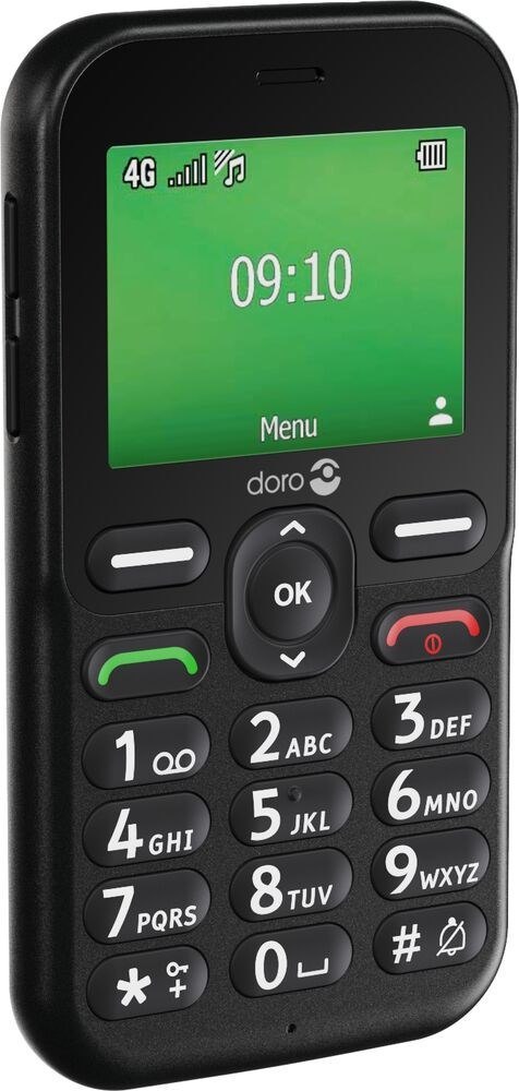 Doro Leva E10 6,1 cm (2.4") 118,9 g Czarny Telefon dla seniora