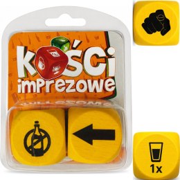 Kości Imprezowe (II edycja) ŻÓŁTE