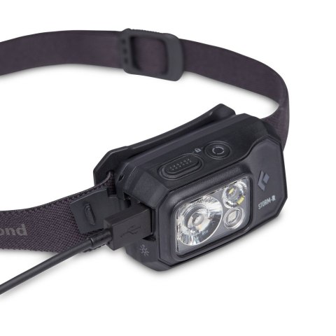 Latarka czołowa Black Diamond Storm 500-R - black (500 lm)