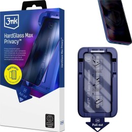 Szkło Hartowane Prywatyzujące Apple iPhone 17 Pro Max - 3mk Hardglass Max Privacy