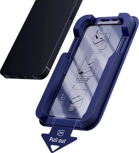 Szkło Hartowane Prywatyzujące Apple iPhone 17 Pro Max - 3mk Hardglass Max Privacy