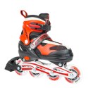 Łyżworolki 2w1 SPARTAN Red Inliner (34-37)
