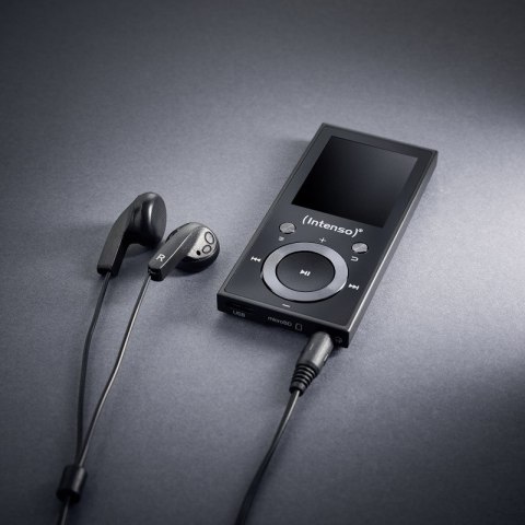 Intenso 3717490 odtwarzacz MP3/MP4 Odtwarzacz MP4 64 GB Czarny