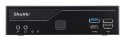 Shuttle XP? slim DH610V2 komputer typu barebone Wielkość PC 1.35L Czarny Intel H610 LGA 1700