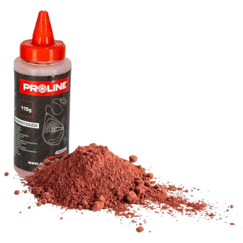 Kreda traserska czerwona 115g, dozownik plast. proline