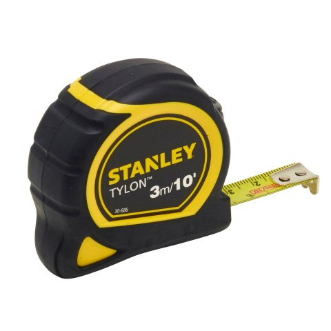 Miara stanley tylon 3m-10ft/12,7mm obudowa z tworzywa [k]