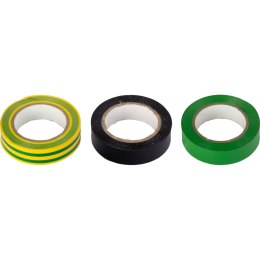 Taśma izolacyjna pcw 15*0,15mm, dł=10m czarna (do 1kv) 1szt.