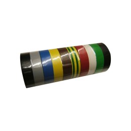 Taśma izolacyjna pcw 15*0,15mm, dł=10m mix (do 1kv) 1szt.