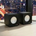 AC870 B 43398 Głośniki komputerowe 6W USB Silver&Black