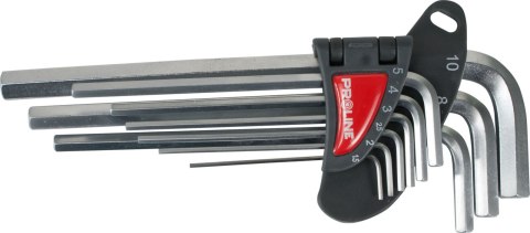 Klucze imbusowe długie kpl. szt.9 1.5-10mm cv proline