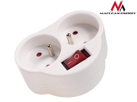 MCE31 Gniazdko prądowe X2 z wyłącznikiem 3680W