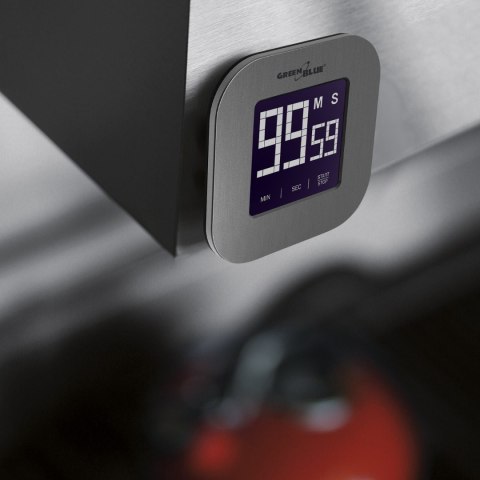 GB524 46005 Cyfrowy timer stoper minutnik magnetyczny z dotykowym ekranem